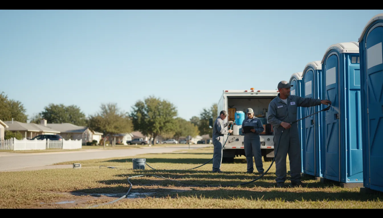 Long-Term Portable Toilet Rental in Smithville, TX near me